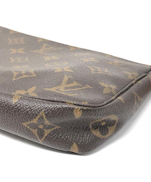 LOUIS VUITTON（ルイ ヴィトン）LOUIS VUITTON (ルイ ヴィトン) ポーチ モノグラム ポシェット・アクセソワール ブラウン サイズ:実寸サイズにてご確認ください。の古着・服飾アイテム
