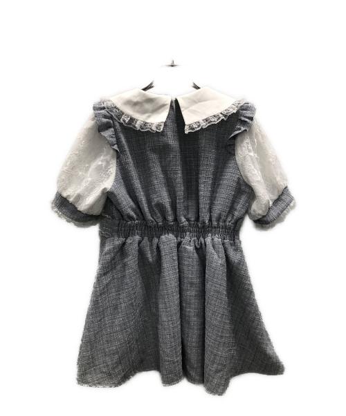 noemie（ノエミー）noemie (ノエミー) ツイードセットアップ スカイブルー サイズ:Mの古着・服飾アイテム