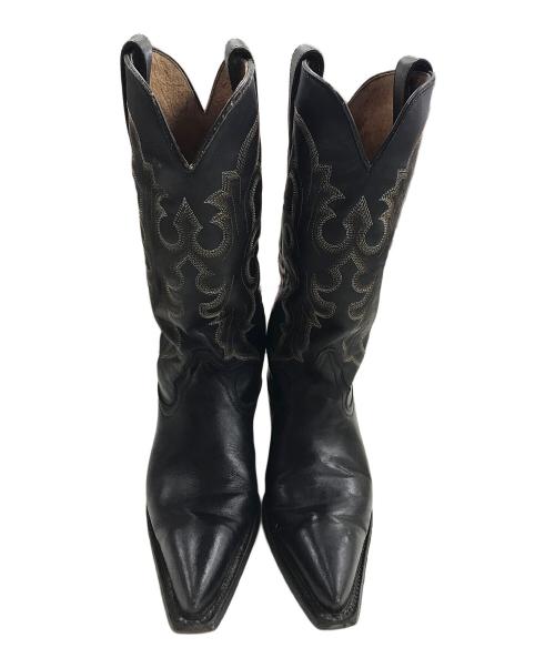 BOOTS（ブール）BOOTS (ブール) ウェスタンブーツ ブラック サイズ:22.5cmの古着・服飾アイテム