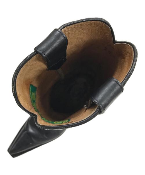 BOOTS（ブール）BOOTS (ブール) ウェスタンブーツ ブラック サイズ:22.5cmの古着・服飾アイテム