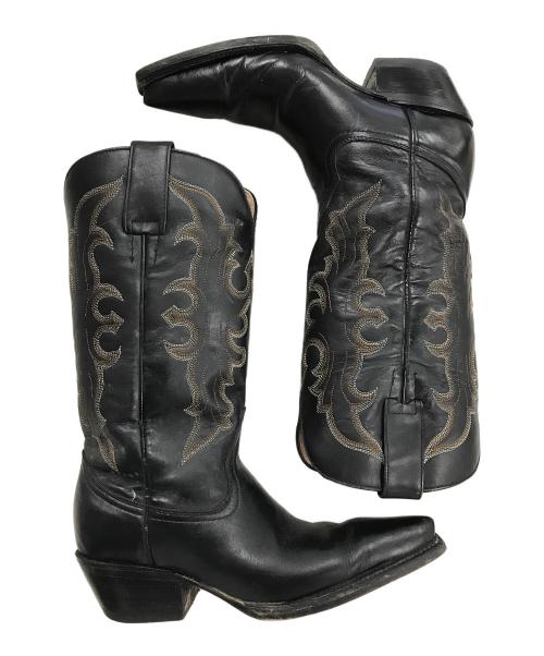 BOOTS（ブール）BOOTS (ブール) ウェスタンブーツ ブラック サイズ:22.5cmの古着・服飾アイテム