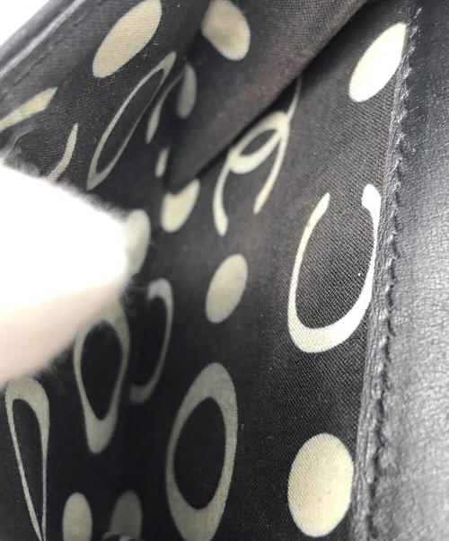 CHANEL（シャネル）CHANEL (シャネル) 2つ折り財布 マトラッセ キャビアスキン ブラック サイズ:実寸サイズにてご確認ください。の古着・服飾アイテム