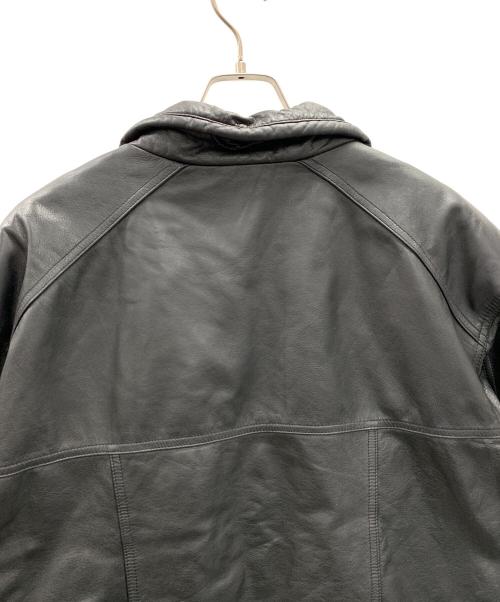 MEMBERS ONLY（メンバーズオンリー）MEMBERS ONLY (メンバーズオンリー) レザージャケット ブラック サイズ:Lの古着・服飾アイテム