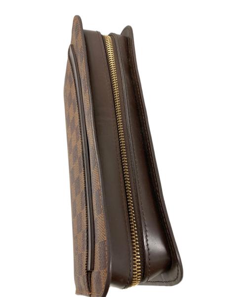 LOUIS VUITTON（ルイ ヴィトン）LOUIS VUITTON (ルイ ヴィトン) クラッチバッグ　ダミエ サンルイ ブラウン サイズ:実寸サイズにてご確認くださいの古着・服飾アイテム