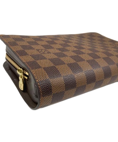 LOUIS VUITTON（ルイ ヴィトン）LOUIS VUITTON (ルイ ヴィトン) クラッチバッグ　ダミエ サンルイ ブラウン サイズ:実寸サイズにてご確認くださいの古着・服飾アイテム