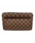 LOUIS VUITTON（ルイ ヴィトン）の古着「クラッチバッグ　ダミエ サンルイ」｜ブラウン