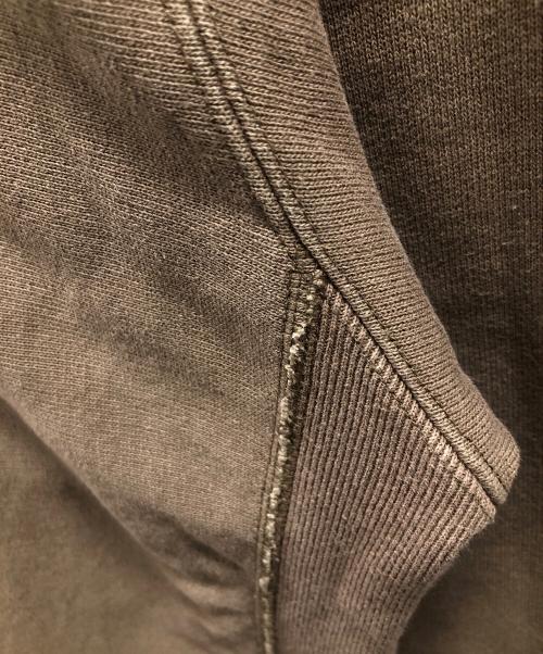 STEVEN ALAN（スティーブンアラン）STEVEN ALAN (スティーブンアラン) SWEAT CREW NECK-BOLD（スウェット クルー ネック-ボールド） ブラウン サイズ:Lの古着・服飾アイテム