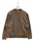 STEVEN ALAN（スティーブンアラン）の古着「SWEAT CREW NECK-BOLD（スウェット クルー ネック-ボールド）」｜ブラウン