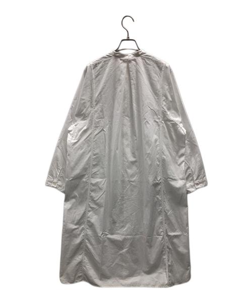 FRAMeWORK（フレームワーク）FRAMeWORK (フレームワーク) THOMAS MASON (トーマスメイソン) シャツワンピース ホワイト サイズ:実寸サイズにてご確認ください。の古着・服飾アイテム