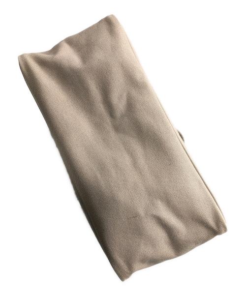 YOUNG & OLSEN The DRYGOODS STORE（ヤングアンドオルセン ザ ドライグッズストア）YOUNG & OLSEN The DRYGOODS STORE (ヤングアンドオルセン ザ ドライグッズストア) ハンドバッグ レザーハンドル キャンバストートバック ベージュ サイズ:実寸サイズにてご確認ください。の古着・服飾アイテム