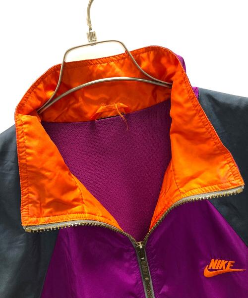 NIKE（ナイキ）NIKE (ナイキ) トラックジャケット パープル×ネイビー サイズ:実寸サイズにてご確認ください。の古着・服飾アイテム
