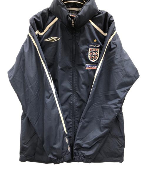UMBRO（アンブロ）UMBRO (アンブロ) ナイロンジャケット ネイビー サイズ:ASIA Lの古着・服飾アイテム