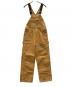 CarHartt（カーハート）の古着「オーバーオール 」｜ライトブラウン