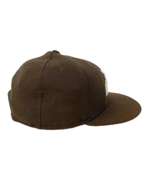 New Era（ニューエラ）New Era (ニューエラ) キャップ ブラウン サイズ:7 1/2の古着・服飾アイテム