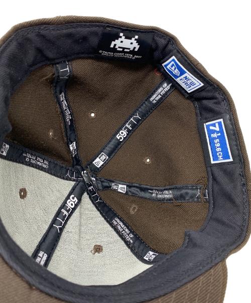 New Era（ニューエラ）New Era (ニューエラ) キャップ ブラウン サイズ:7 1/2の古着・服飾アイテム