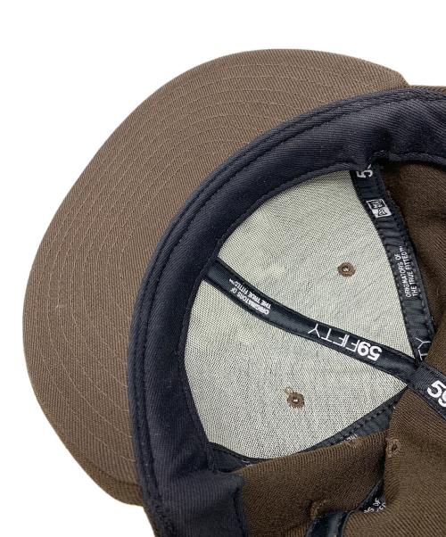 New Era（ニューエラ）New Era (ニューエラ) キャップ ブラウン サイズ:7 1/2の古着・服飾アイテム