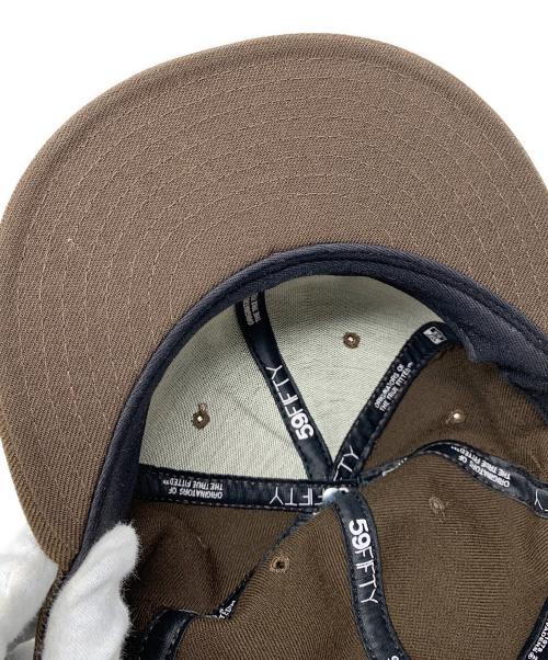 New Era（ニューエラ）New Era (ニューエラ) キャップ ブラウン サイズ:7 1/2の古着・服飾アイテム