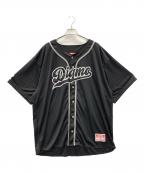 DIGMOディグモ）の古着「ビッグベースボールシャツ」｜ブラック