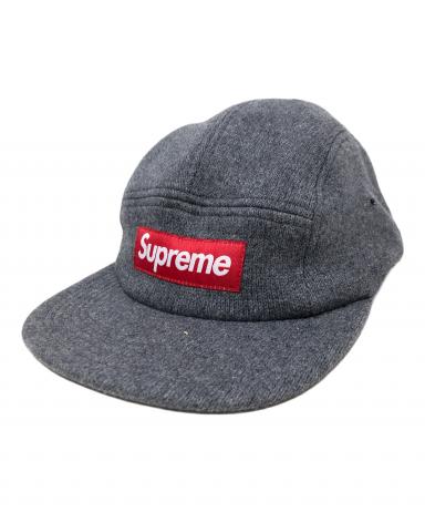 Supreme シュプリーム キャップ  グレー 【古着】【中古】【送料無料】 中古・古着通販】SUPREME (シュプリーム) キャップ グレー サイズ