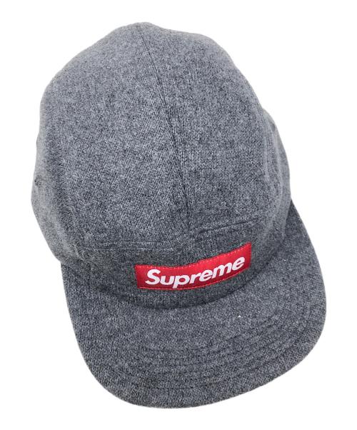 SUPREME（シュプリーム）SUPREME (シュプリーム) キャップ グレー サイズ:MEDIUM/LARGEの古着・服飾アイテム