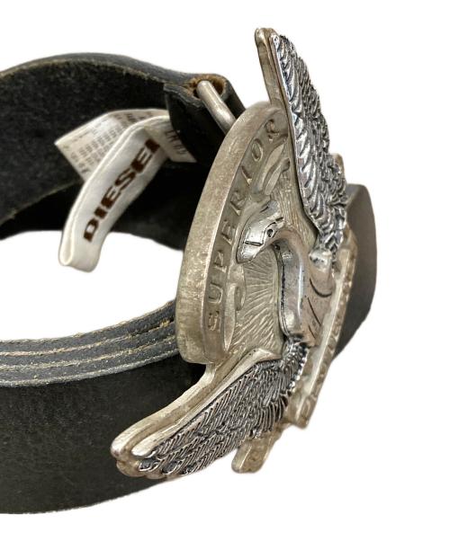 DIESEL（ディーゼル）DIESEL (ディーゼル) ベルト ブラック サイズ:CM 85の古着・服飾アイテム