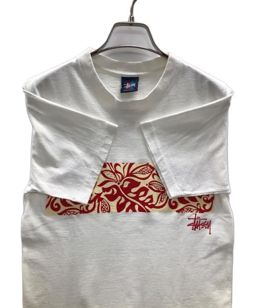 stussy（ステューシー）stussy (ステューシー) Tシャツ ホワイト サイズ:SMALLの古着・服飾アイテム