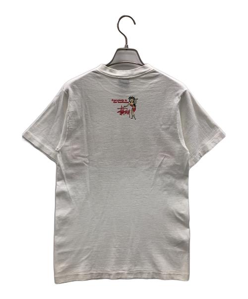 stussy（ステューシー）stussy (ステューシー) Tシャツ ホワイト サイズ:SMALLの古着・服飾アイテム