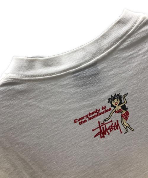 stussy（ステューシー）stussy (ステューシー) Tシャツ ホワイト サイズ:SMALLの古着・服飾アイテム
