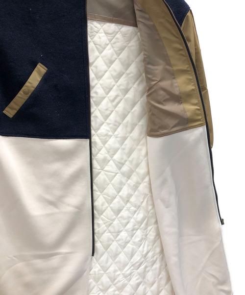 Arumlily（アロムリリィ）Arumlily (アロムリリィ) コート アイボリー×ネイビー サイズ:Fの古着・服飾アイテム