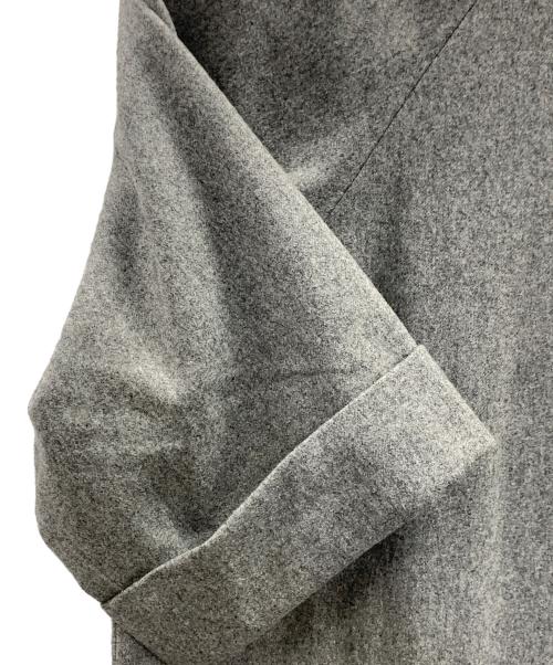 STAMP AND DIARY（スタンプアンドダイアリー）STAMP AND DIARY (スタンプアンドダイアリー) ノーカラーコート グレー サイズ:実寸サイズにてご確認くださいの古着・服飾アイテム