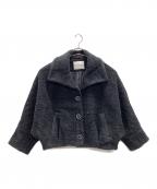 Lallia Muラリア ムー）の古着「ブルゾン」｜ブラック