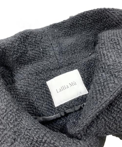Lallia Mu（ラリア ムー）Lallia Mu (ラリア ムー) ブルゾン ブラック サイズ:38の古着・服飾アイテム