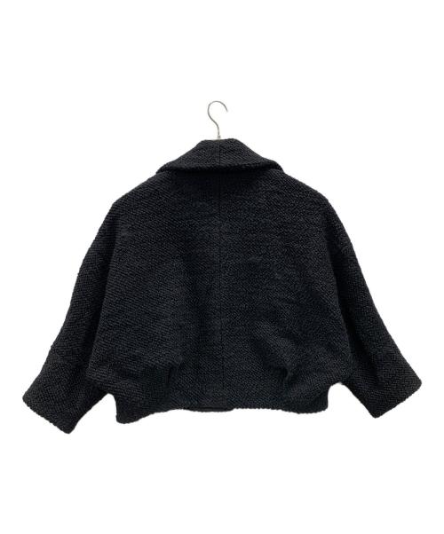 Lallia Mu（ラリア ムー）Lallia Mu (ラリア ムー) ブルゾン ブラック サイズ:38の古着・服飾アイテム