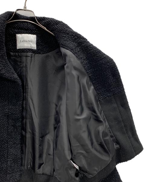 Lallia Mu（ラリア ムー）Lallia Mu (ラリア ムー) ブルゾン ブラック サイズ:38の古着・服飾アイテム