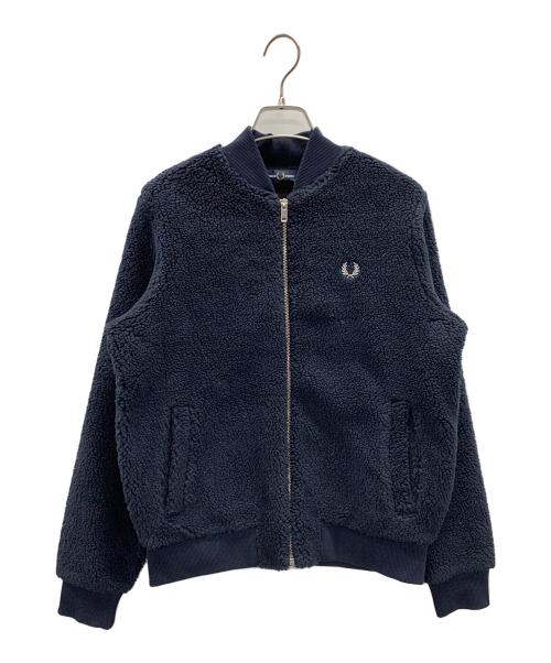 FRED PERRY（フレッドペリー）FRED PERRY (フレッドペリー) ボアブルゾン ネイビー サイズ:USA6の古着・服飾アイテム