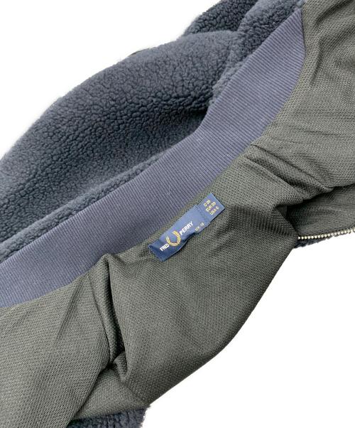 FRED PERRY（フレッドペリー）FRED PERRY (フレッドペリー) ボアブルゾン ネイビー サイズ:USA6の古着・服飾アイテム