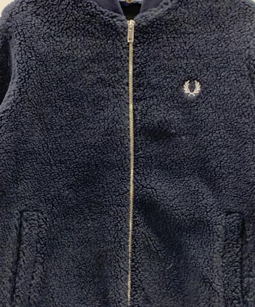 FRED PERRY（フレッドペリー）FRED PERRY (フレッドペリー) ボアブルゾン ネイビー サイズ:USA6の古着・服飾アイテム