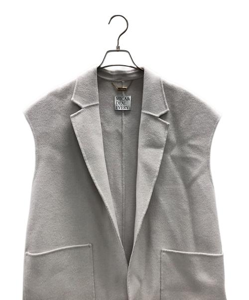MICA&DEAL（マイカアンドディール）MICA&DEAL (マイカアンドディール) ベストコート ライトグレー サイズ:Freeの古着・服飾アイテム