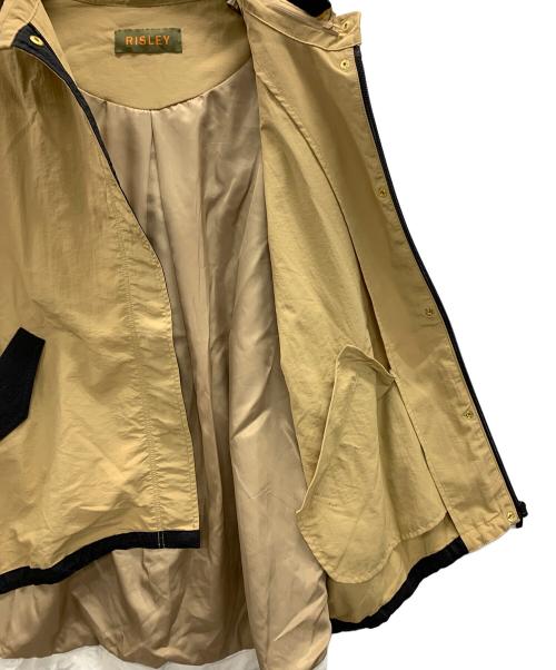 Risley（リズレー）Risley (リズレー) 強撥水バックフリルマウンテンパーカー キャメル サイズ:実寸サイズにてご確認くださいの古着・服飾アイテム
