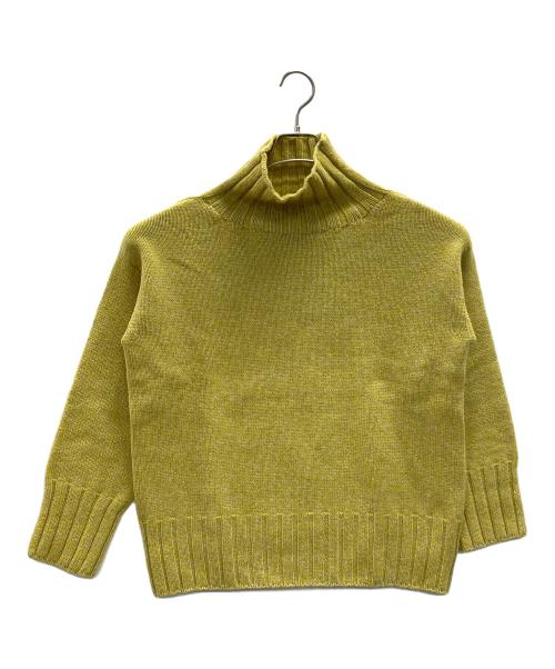 Lourmarin（ルールマラン）Lourmarin (ルールマラン) ニット イエロー サイズ:34の古着・服飾アイテム
