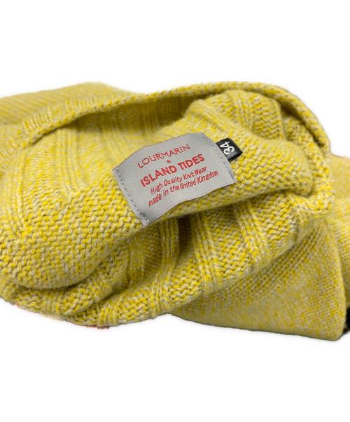 Lourmarin（ルールマラン）Lourmarin (ルールマラン) ニット イエロー サイズ:34の古着・服飾アイテム