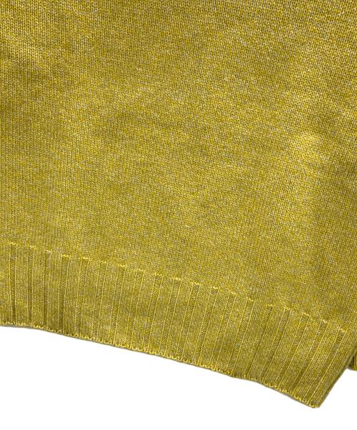Lourmarin（ルールマラン）Lourmarin (ルールマラン) ニット イエロー サイズ:34の古着・服飾アイテム