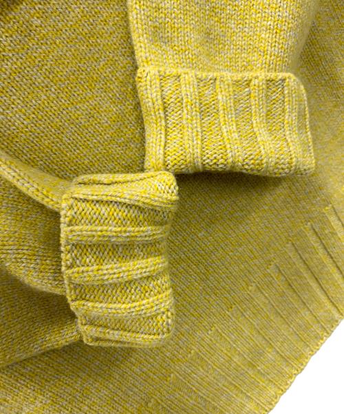 Lourmarin（ルールマラン）Lourmarin (ルールマラン) ニット イエロー サイズ:34の古着・服飾アイテム