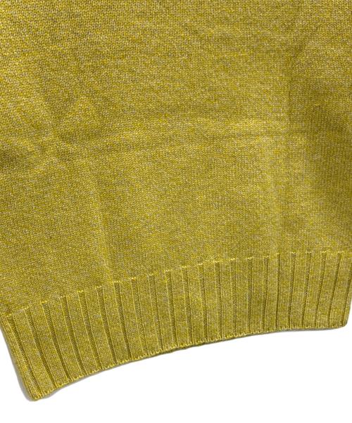 Lourmarin（ルールマラン）Lourmarin (ルールマラン) ニット イエロー サイズ:34の古着・服飾アイテム