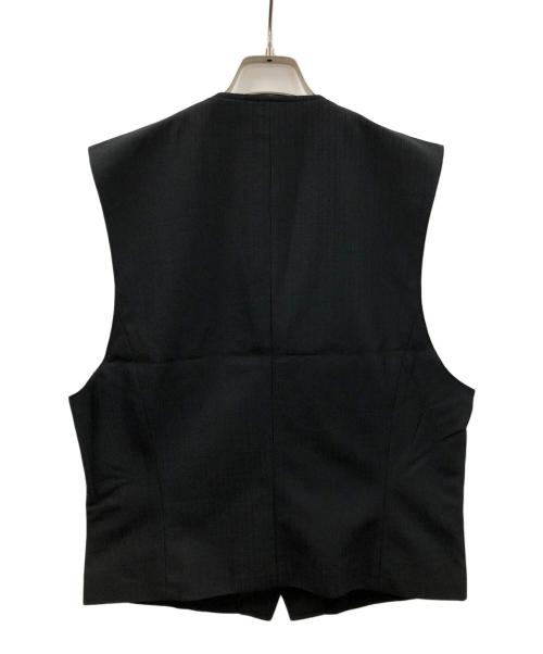 Towa Uniform（トーワユニフォーム）Towa Uniform (トーワユニフォーム) スリーピース セットアップスーツ ブラック サイズ:ジャケットAB6　ベストL　スラックス79の古着・服飾アイテム