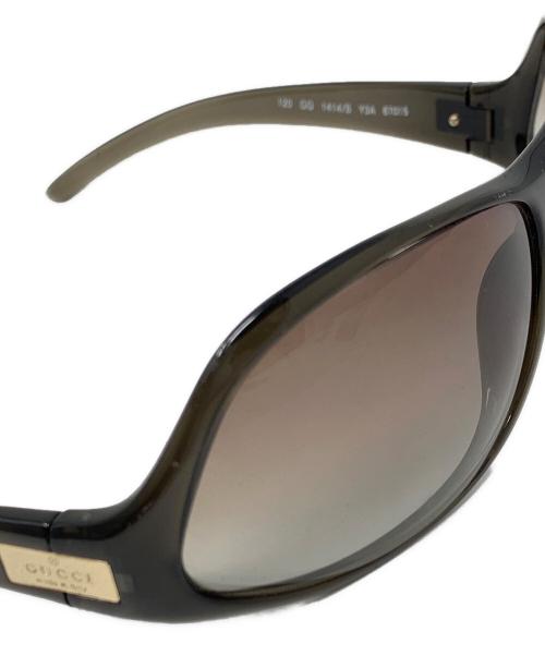 GUCCI（グッチ）GUCCI (グッチ) サングラス ダークブラウン サイズ:67□15の古着・服飾アイテム