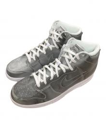 NIKE（ナイキ）の古着「ハイカットスニーカー Dunk High "Silver/Flux" (ダンク ハイ "シルバー/フラックス")」｜ライトグレー