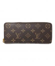LOUIS VUITTON（ルイ ヴィトン）の古着「長財布 モノグラム ポルトフォイユ・クレマンス ミモザ」｜ミモザ