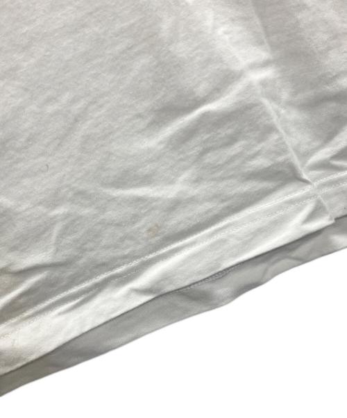 adidas（アディダス）adidas (アディダス) Tシャツ ホワイト×ブルー サイズ:2XOの古着・服飾アイテム