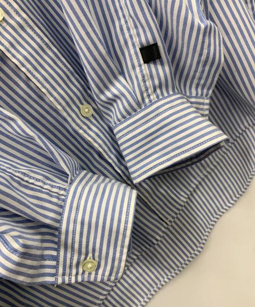 DAIWA（ダイワ）DAIWA (ダイワ) 長袖シャツ TECH BUTTON DOWN SHIRTS（テック ボタンダウン シャツ） ブルー×ホワイト サイズ:Mの古着・服飾アイテム